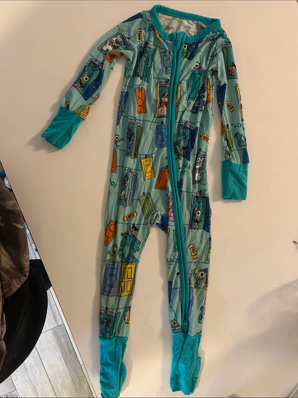 Monsters Inc. Scream Team Little Sleepies Zippie - Picture 1 of 3